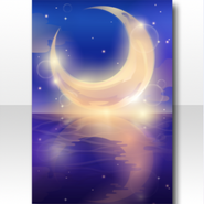 (Wallpaper_Profile) Lake Weaver Crescent Moon Wallpaper