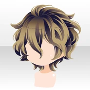 (Hairstyle) Sorciere Wavy Short Hair ver.B yellow