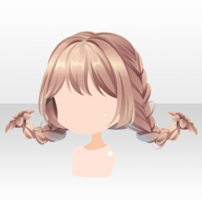 (Hairstyle) Melody of Daisy ♪ Braided Hair ver.A brown