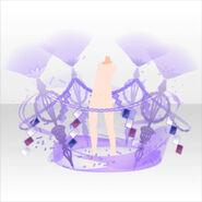 (Avatar Decor) Twilight Barrier Needles ver.A purple