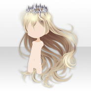 (Hairstyle) Heaven's Temptest Fallen Angel Long Hair ver.A gold