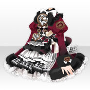 (Tops) Norther Alice Fur Dress ver.A red