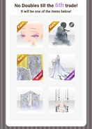 No-Double-Promo②♡ for (Face Accessories) Revenant Mariage Mask ver.A white