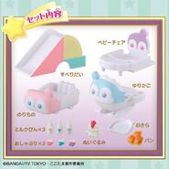 Baby Cocotama Daycare Set (contents)