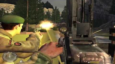 Call of Duty 1 - Mision 12 - Eder Dam Getaway (Español)