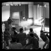 Cámara de seguridad en el Aeropuerto Internacional Zakhaev