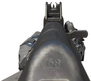 Mira de hierro del AK-74u