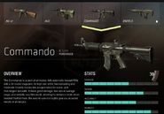 Descripción de Commando en CoD: ELITE