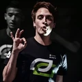 Clayster doing his notorious 3-0 sign at CWL Anaheim 2017