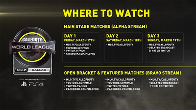 CWL Dallas Streaming Info