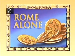 Rome Alone