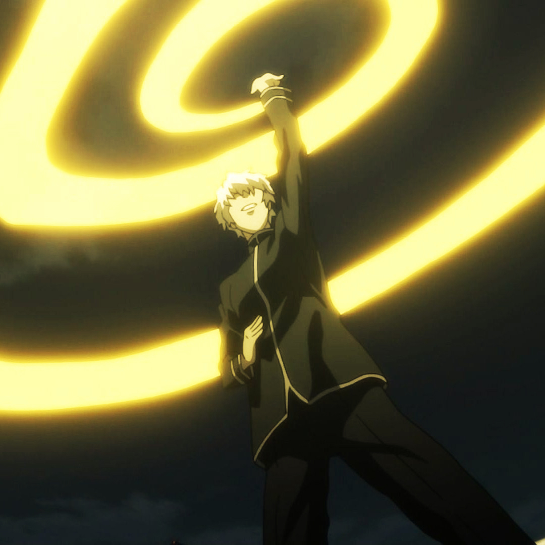 Heike Masaomi and his power of light from Code Breaker the Anime