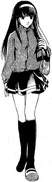 Sakura as she appears in the first chapter