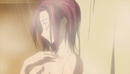 Kallen in the shower.