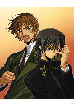 Code Geass Lelouch Of The Rebellion Illustrations Rebels Code Geass Wiki Fandom