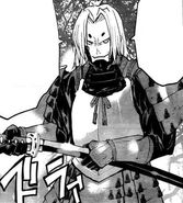 Isshin in full armor.