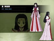 Kaguya Sumeragi's character Design