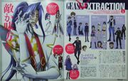 Geass Extraction of Shin, Anna, Claus, Ryou, Yukiya, and Ayano in Magazine.