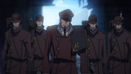 Clovis' Royal Guards Under the Influence of Lelouch's Geass.