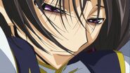 Lelouch dies while a Smile on his face