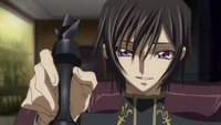 Lelouch playing Chess