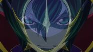 Lelouch behind the Zero mask