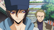 An OSI field agent following Lelouch.