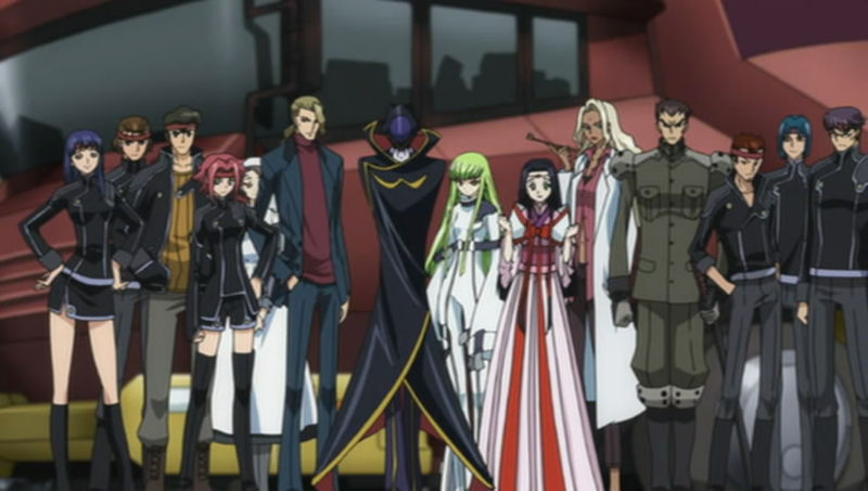 The Order of the Black Knights | Code Geass Wiki | Fandom