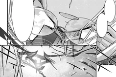 Toto using her Geass on the Zevon twins, before dying.