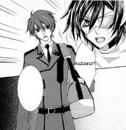 Suzaku breaks Lelouch out (SotC)