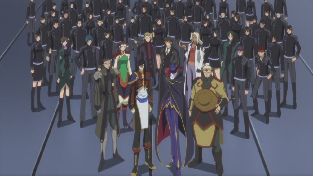 The Order of the Black Knights  Code Geass Wiki  Fandom