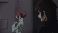 Lelouch noticing Kallen