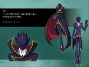 Character design of Zero .