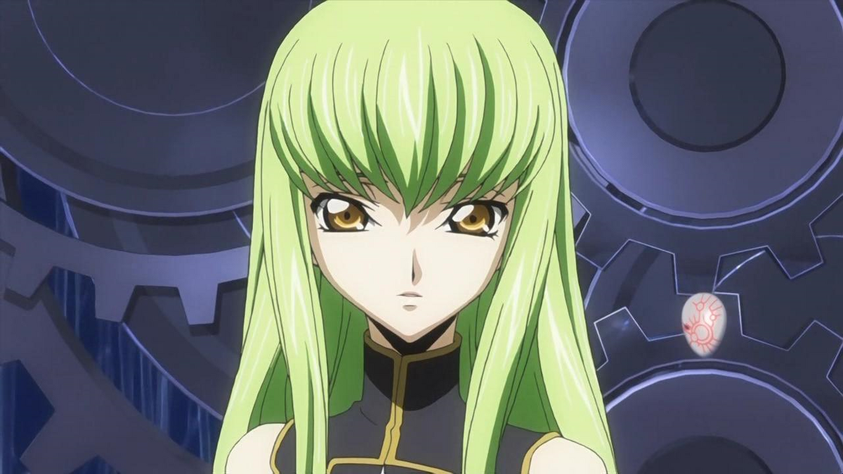 4. C.C. from Code Geass - wide 2