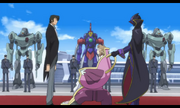 Nunnally greets Ohgi in Japan at the end of R2.