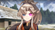 Asirirera using her geass.