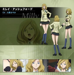 Milly Ashford Code Geass Wiki Fandom