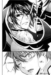 Lelouch is revealed as Zero (SotC)