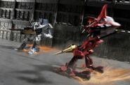 Battle Between Guren Mk-I and Byakuen (Photo Story)