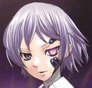 Mao with her geass active.