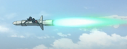 Zi-Apollo riding the rocket.