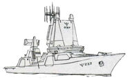 Britannian Destroyer concept art