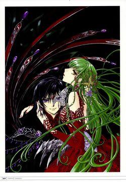 MUTUALITY CLAMP Works in CODE GEASS Art Book Illustration