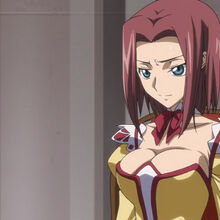 Kallen KÅzuki Code Geass Wiki Fandom I mean, lelouch and c.c.'s pose is suggestive enough, but kallen's assertion to suzaku that she's japanese and not britannian would be more dramatic if they. kallen kÅzuki code geass wiki fandom