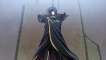 Lelouch is revealed to be Zero.