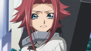 Kallen crying after learning the truth of the Zero Requiem