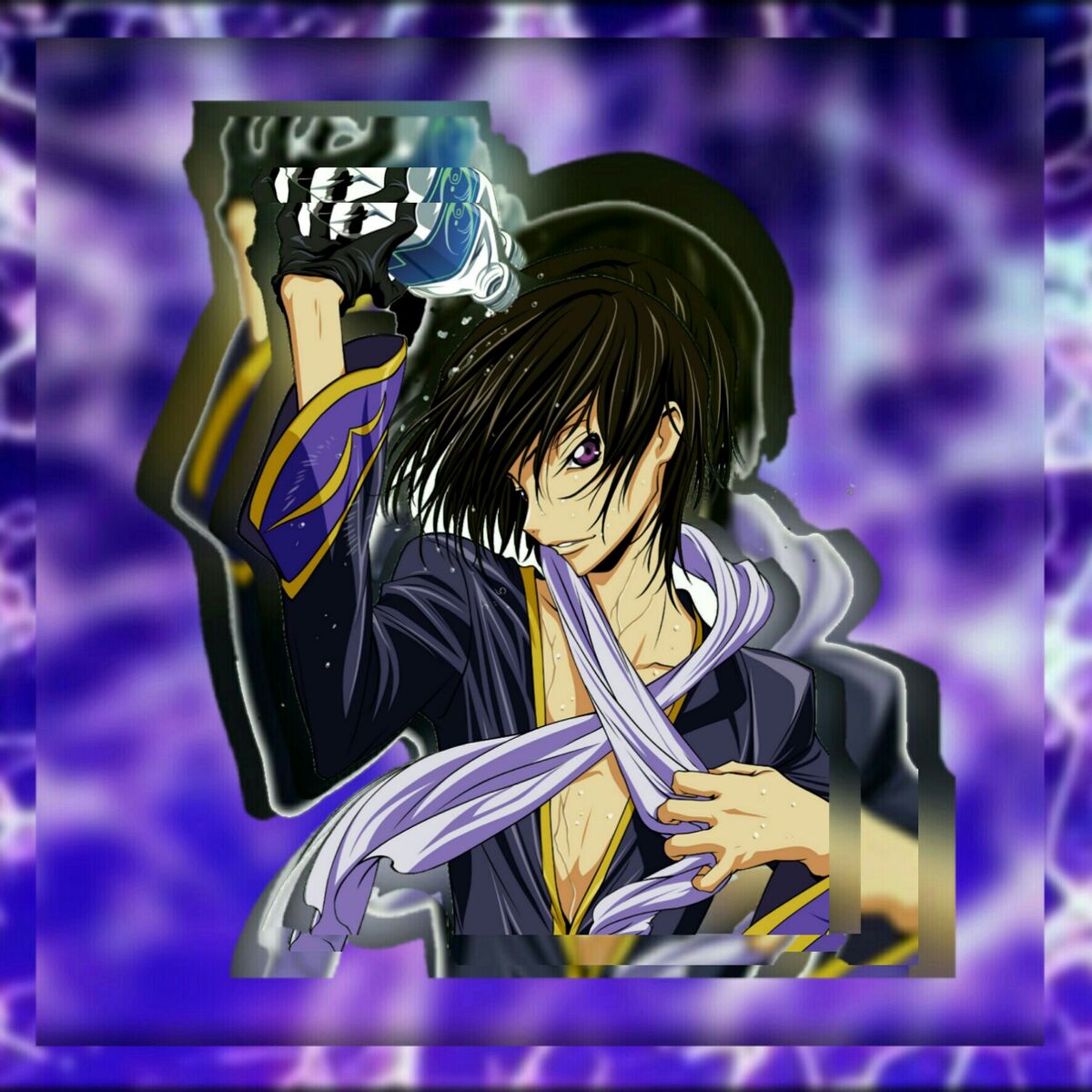 Day Gift for code geass Lelouch Lamperouge Greeting Card