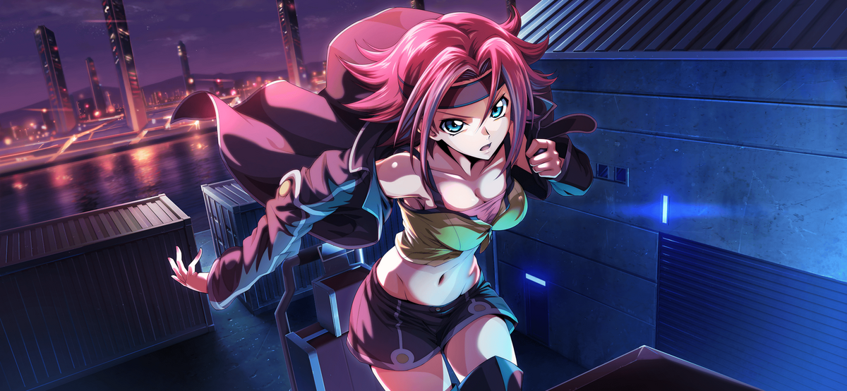 Kallen Kouzuki The Crimson Running Into The Night Code Geass Lost Stories Wiki Fandom 