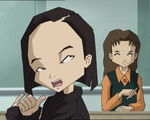 Yumi explains to William that he studied for the wrong test.