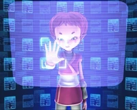 Aelita inside a Way Tower.
